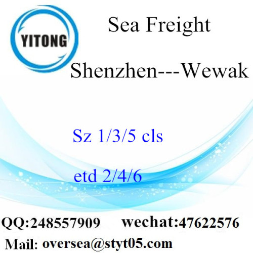 Porto di Shenzhen LCL Consolidation To Wewak