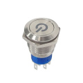 UL Sijil Tekan IK10 Metal Push Switch