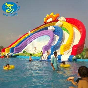 cheap PVC inflatable pool slide for sale