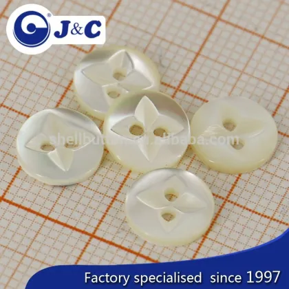 made shell button design services