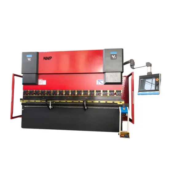 WEIPU 63T/2500 CNC Press Brake Machine Equipped with DA66T System