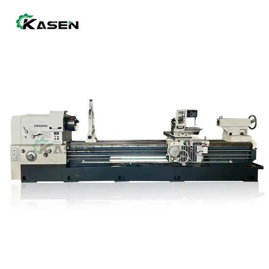 Horizontal Gap Bed Lathe Machines: Models CW6180, CW61100, and CW61125 for Metal Lathework