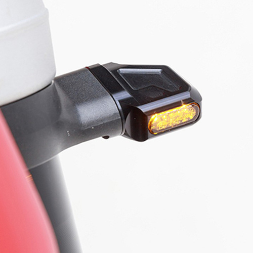 મીની મોટરસાયકલ ટર્ન સિગ્નલ એલઇડી સૂચકાંકો લાઇટ્સ, ડીસી 12 વી વોટરપ્રૂફ એમ્બર લાઇટ્સ બ્લિંકર લાઇટ્સ મોટરસાયકલ સાયકલ માટે