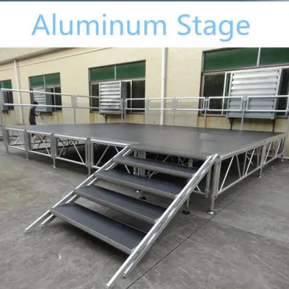 RK aluminum stage/arena beyblade/wedding stage equipment