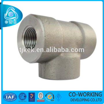 forged pipe fitting stainless steel tee