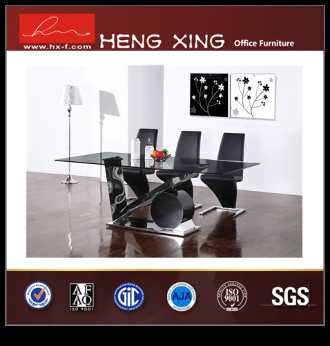 Modern Stainless Steel Dining Chair Dining Table (HX-NL0073)