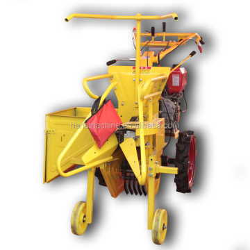 China Mini Corn Harvester Power Tiller Combine Harvester for Wheat and Corn