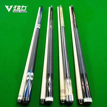 Affordable Wholesale Billiards Pool Cues - Custom CL-P01 with 11-14mm Tip and Center Joint