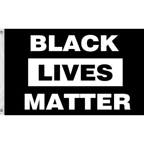 Custom Design Banner Black Lives Matter Flag