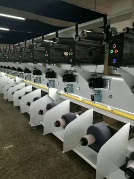 Hank to cone winding machine