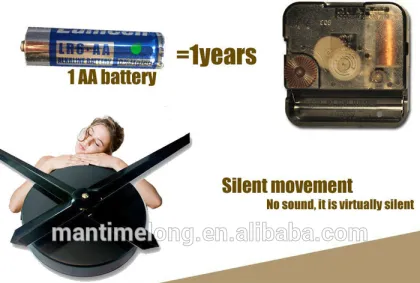 Modern design wall clock parts wall clock different shape stainless steel wall clock