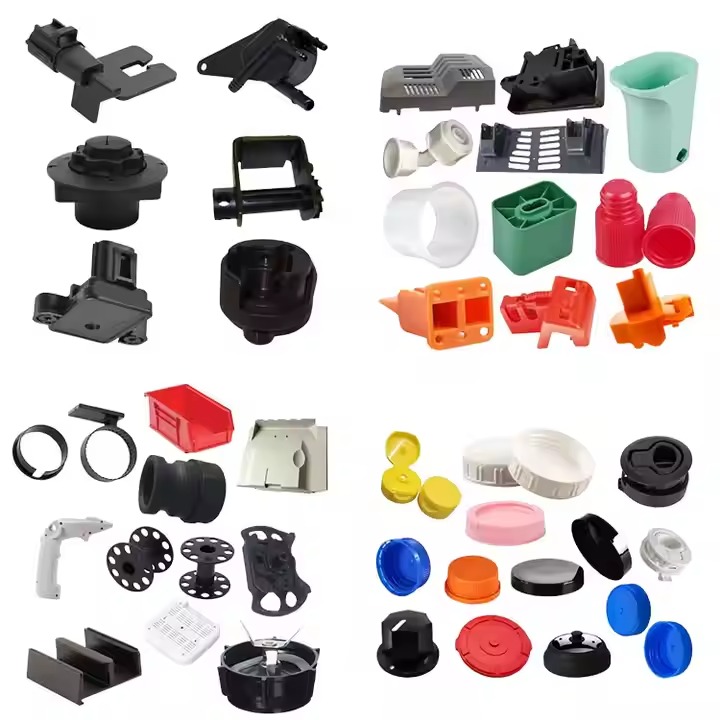 PP PC ABS Nylon Injection Molded Molding Parts 5