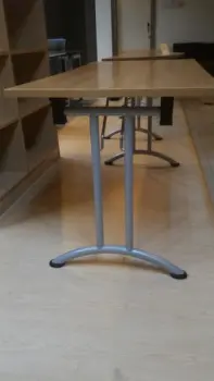 W544.7xH702mm Iron Arched Folding Table Leg
