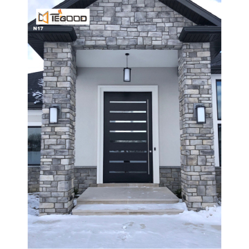 Customizable Factory Price Double Glazed Aluminum Entrance Doors: Explore Design Options