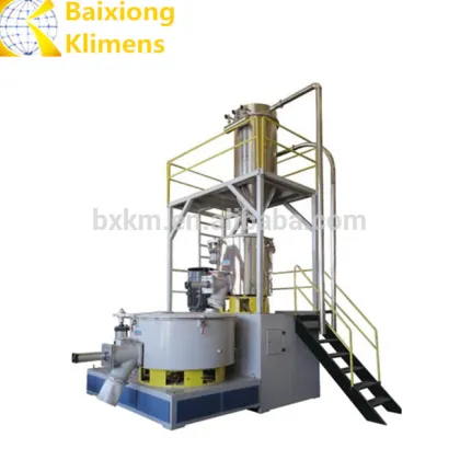 Plastic resin mixing machine/high speed mixer/PVC powder mixing machinery
