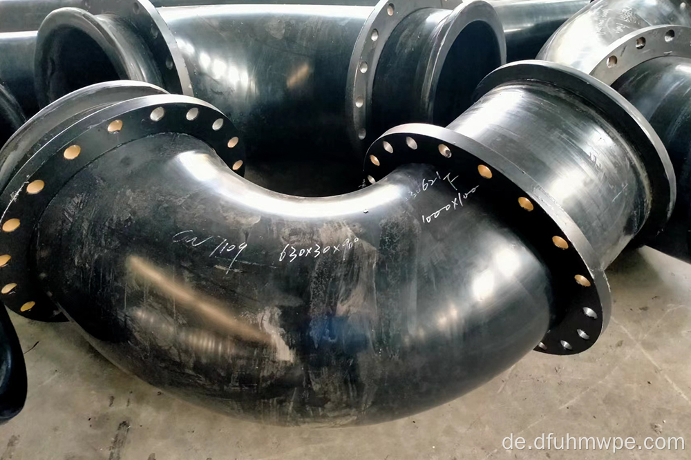 Schwarzes Plastik UHMWPE FIRE PIPE