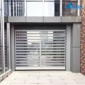 Puerta industrial de aluminio dura dura a alta velocidad