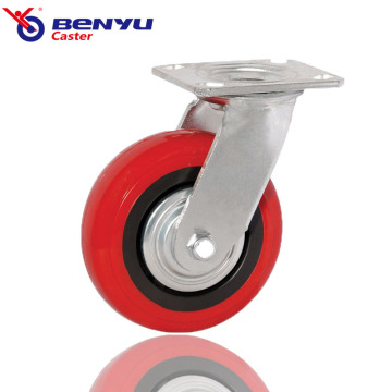 Heavy Duty PU Swivel Wheel Industrial Cart Caster