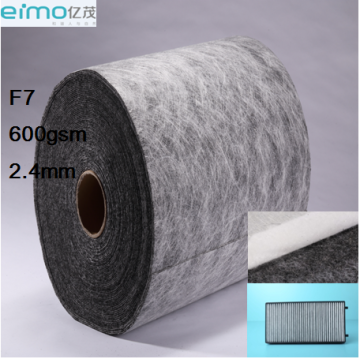 YMAE8W-G600 Carbon Air Filter Cloth in roll for TOYOTA/ HYNDAI/ HONDA filter