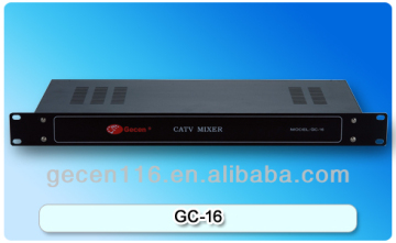 CATV Headend Equipment 16-way Mixer/16 in modulator Model GC-16