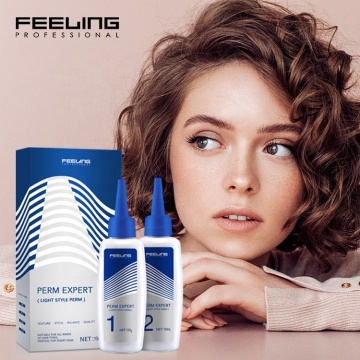 Digital Curly Herbal Hair Alkaline Perm Cream for Natural Hair
