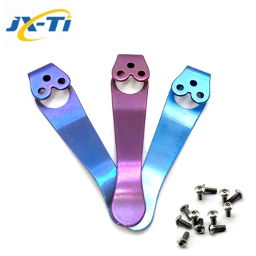 EDC Deep Carry Titanium Alloy Pocket Knife Clips