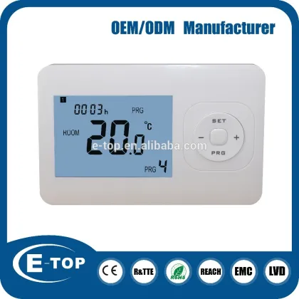 Central control thermostat water floor heating