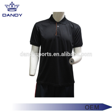 Golf Dry Fit Polo ရှပ်အင်္ကျီများတပ်ဆင်ထားသည်