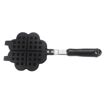 Heart Shape Non-Stick Waffle Maker Pan for Kitchen Baking