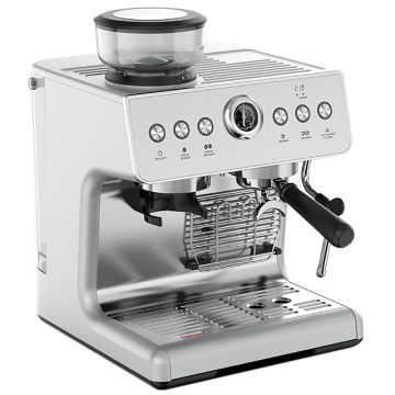 2024 Ulka Pompa Çift Kazan Espresso Makinesi Programlanabilir Otomatik Ev Kahve Makinesi