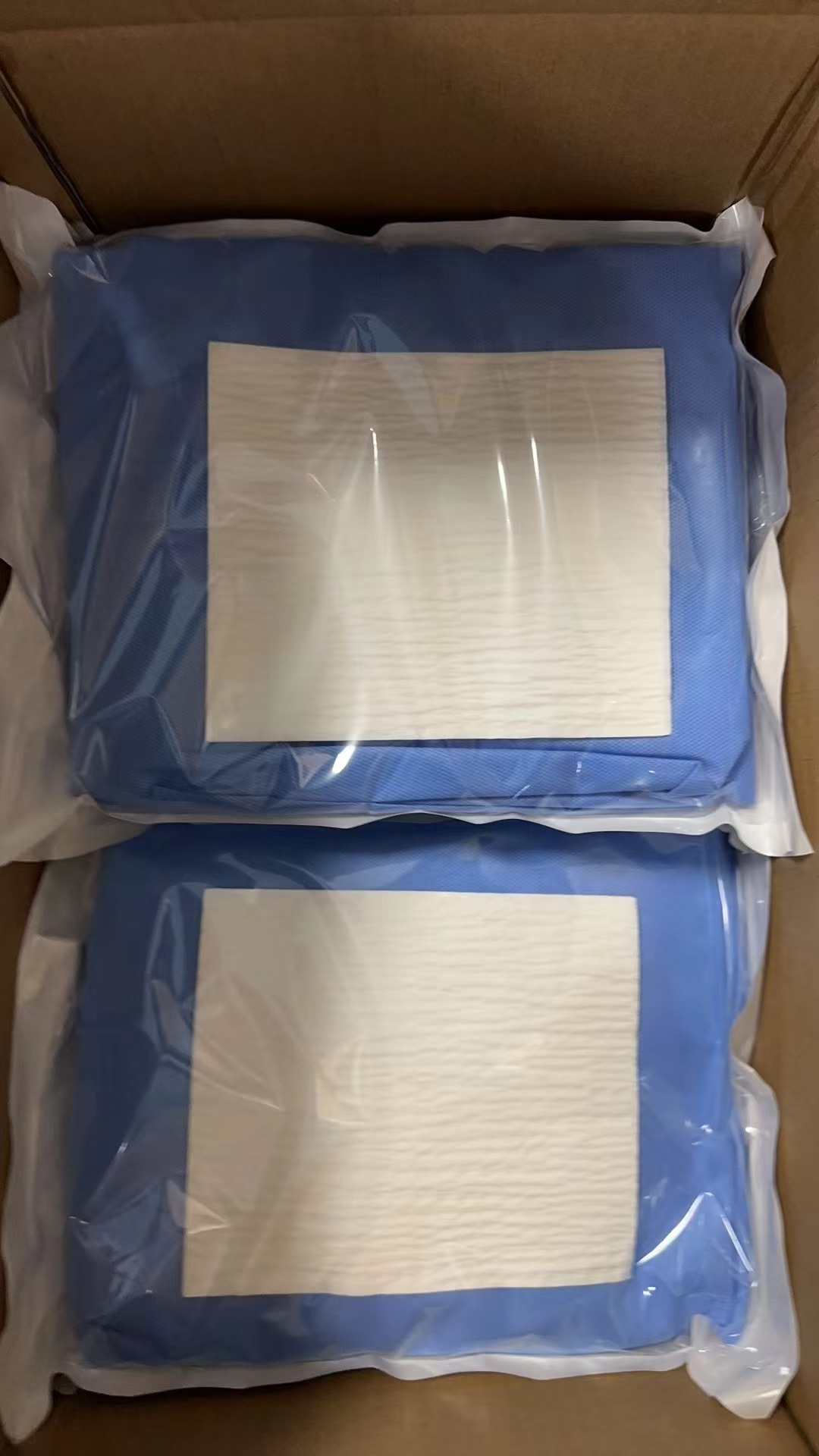 Дышащий одноразовый стандартный хирургический халат SMMS