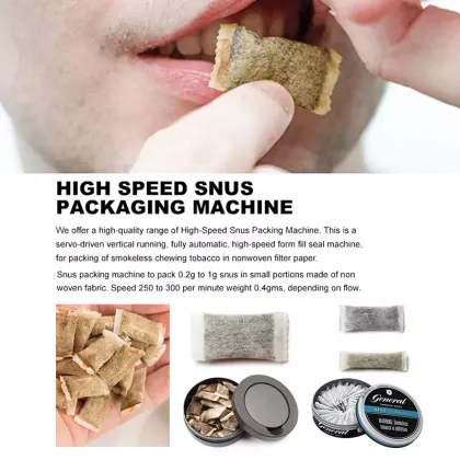 Automatic Filter Paper Bag Snuff Powder Packaging Machine