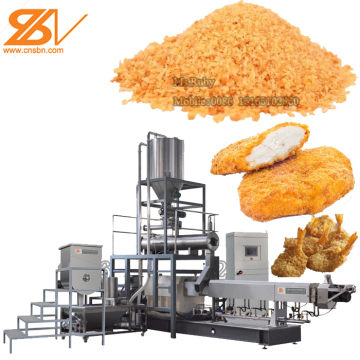 Automatic Bread Crumbs Pellet Food Extrusion Production Line