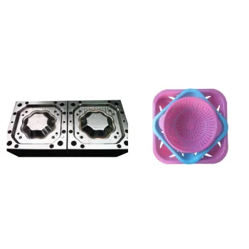 Hot Sale Plastic Washing Basket Molds for Kitchen Products Injection Mould Making