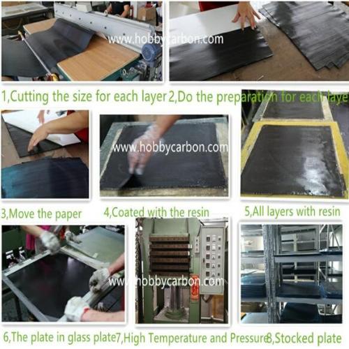 Solid Carbon Fiber Sheets Matte Painting Finish
