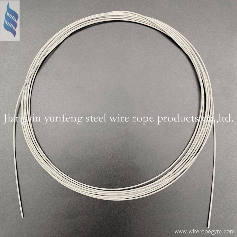 Flexible wire rope 7x19-0.8-1.0MM