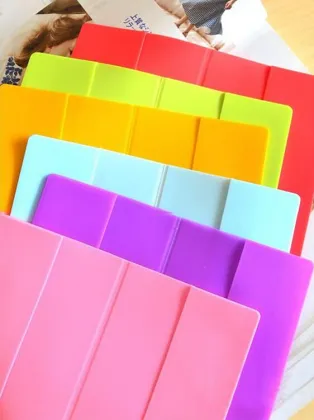 Colorful Case Silicone Protective Passport Cover