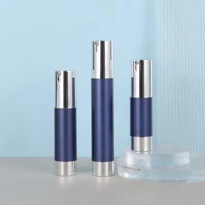 Empty Plastic Airless Lotion Cream Pump Bottles