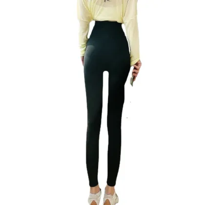High-Waist Shark Pants for Women - Slim Leg Yoga Leggings