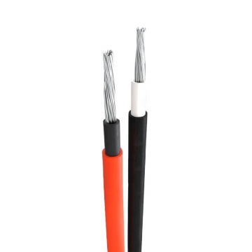TUV 2 PFG 1169 Solar Cable 4mm² to 10mm² Red and Black for Photovoltaic Power Systems