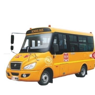 Dongfeng 19-Seat Student Safety Yellow School Bus - Hot Sale
