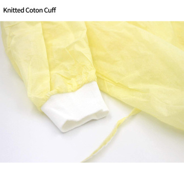 Medical Isolation Gowns Disposable Yellow