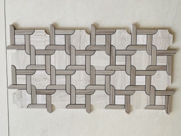 Modern Style Mosaic Bathroom Floor Tile