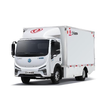 Long Endurance 6000kg Dongfeng Electric Cargo Truck with Pneumatic Brakes and 350km Mileage