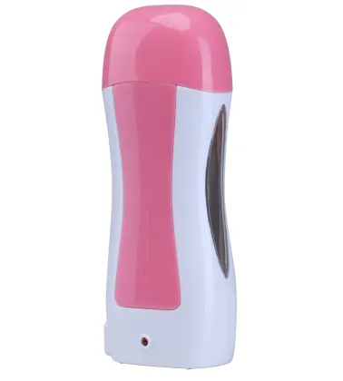 Wax Machine for Hair Removal: Leg Waxing with Roll-On and Strip Wax
