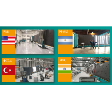 Vertical insulated glass making line