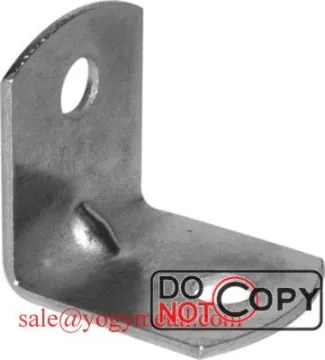 Customized Sheet Metal Fabrication l Shaped Metal Shelf Bracket