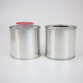 OEM 400ml chemicals metal container round tin can