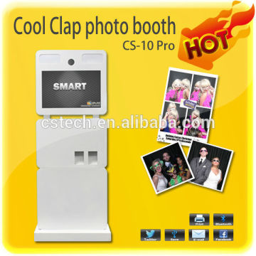 Touch Screen Digital Photo Booth Open Air Wedding Photography