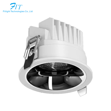 Libra Series 15W LED Downlight Fixtures: 3000K, 4000K, 5000K Ceiling Recessed Lights